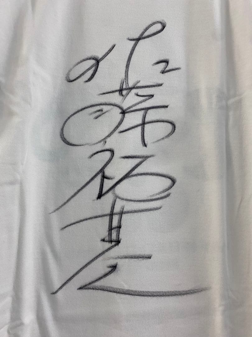 未使用佐藤祐基 直筆サイン入りTシャツ M 仮面ライダーカブト ごくせん 白と黒