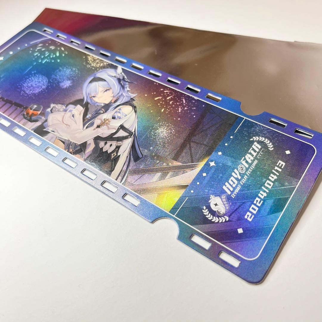 原神 hoyofair ホヨフェア 2024 チケットカード エウルア - メルカリ