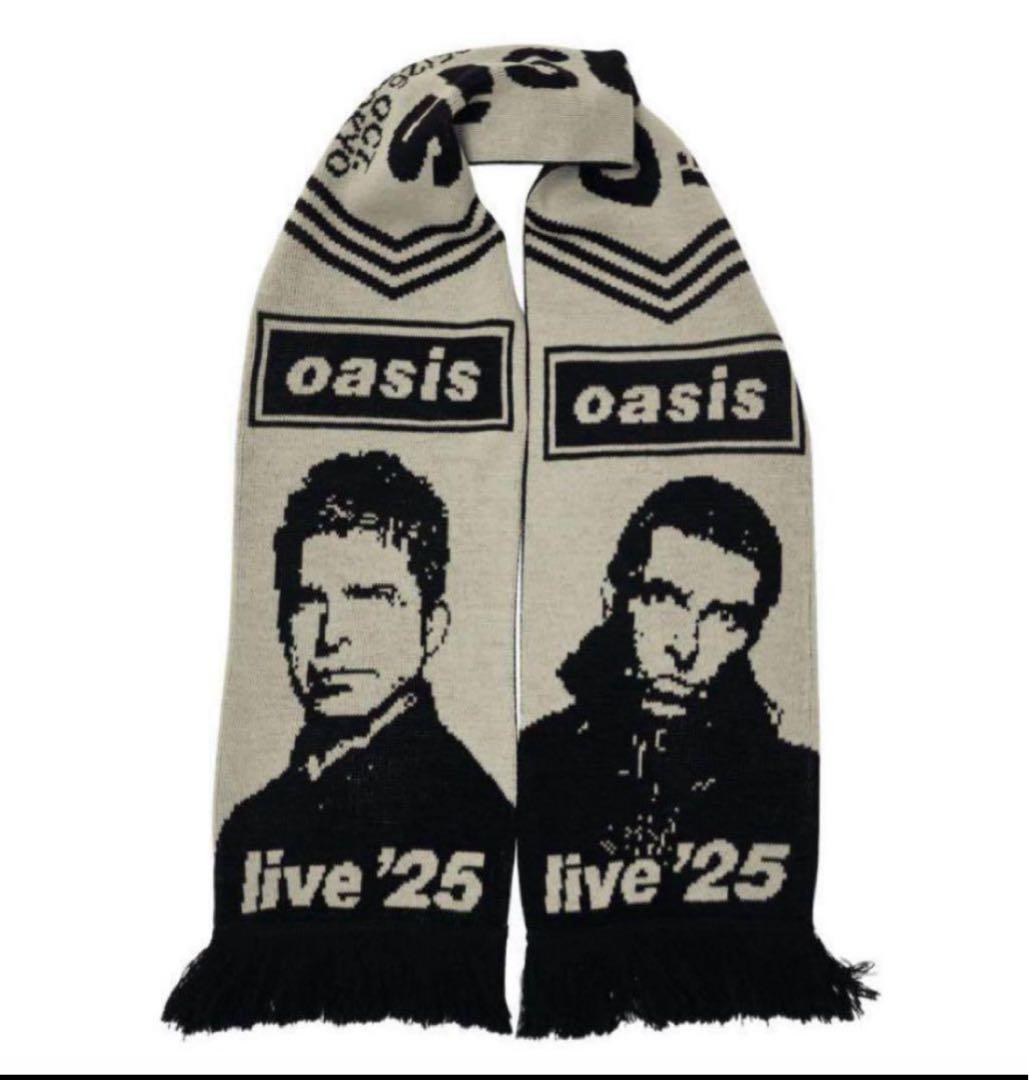 限定】オアシスlive '25 フットボールマフラー - メルカリ