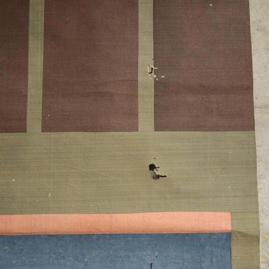 掛軸　泥絵　日本画　風景画