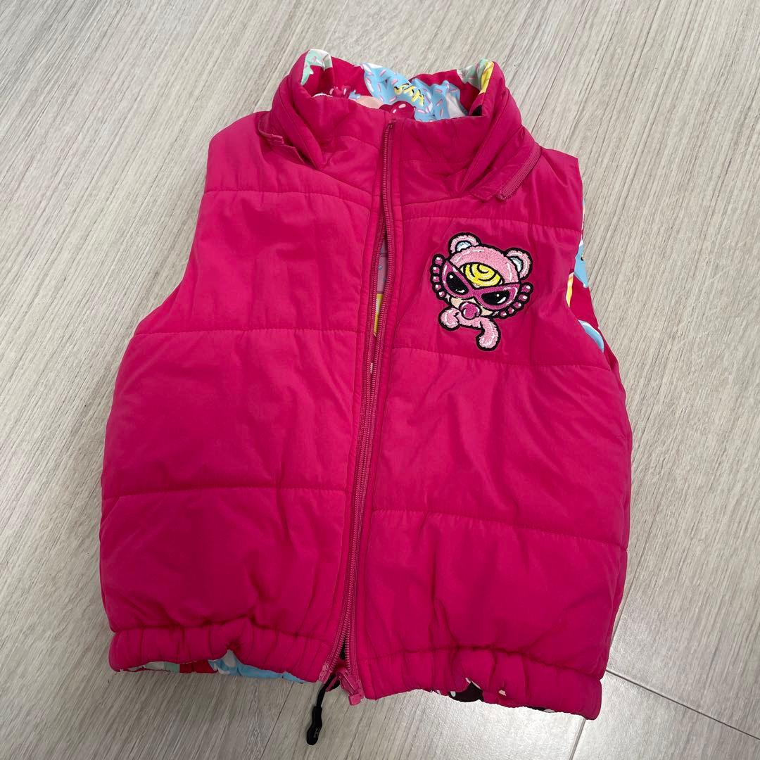 m*♡様 ヒステリックミニ ダウンベスト 80 hysteric mini