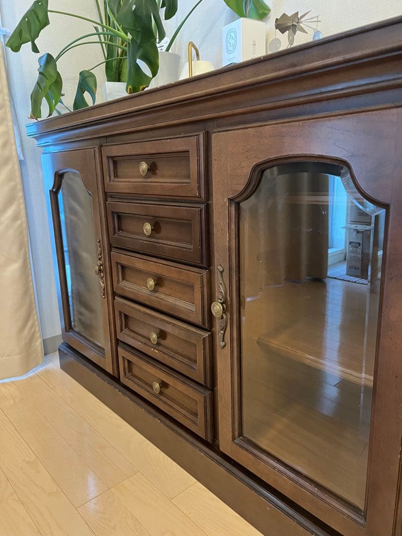 コスガ 木製キャビネット 収納家具