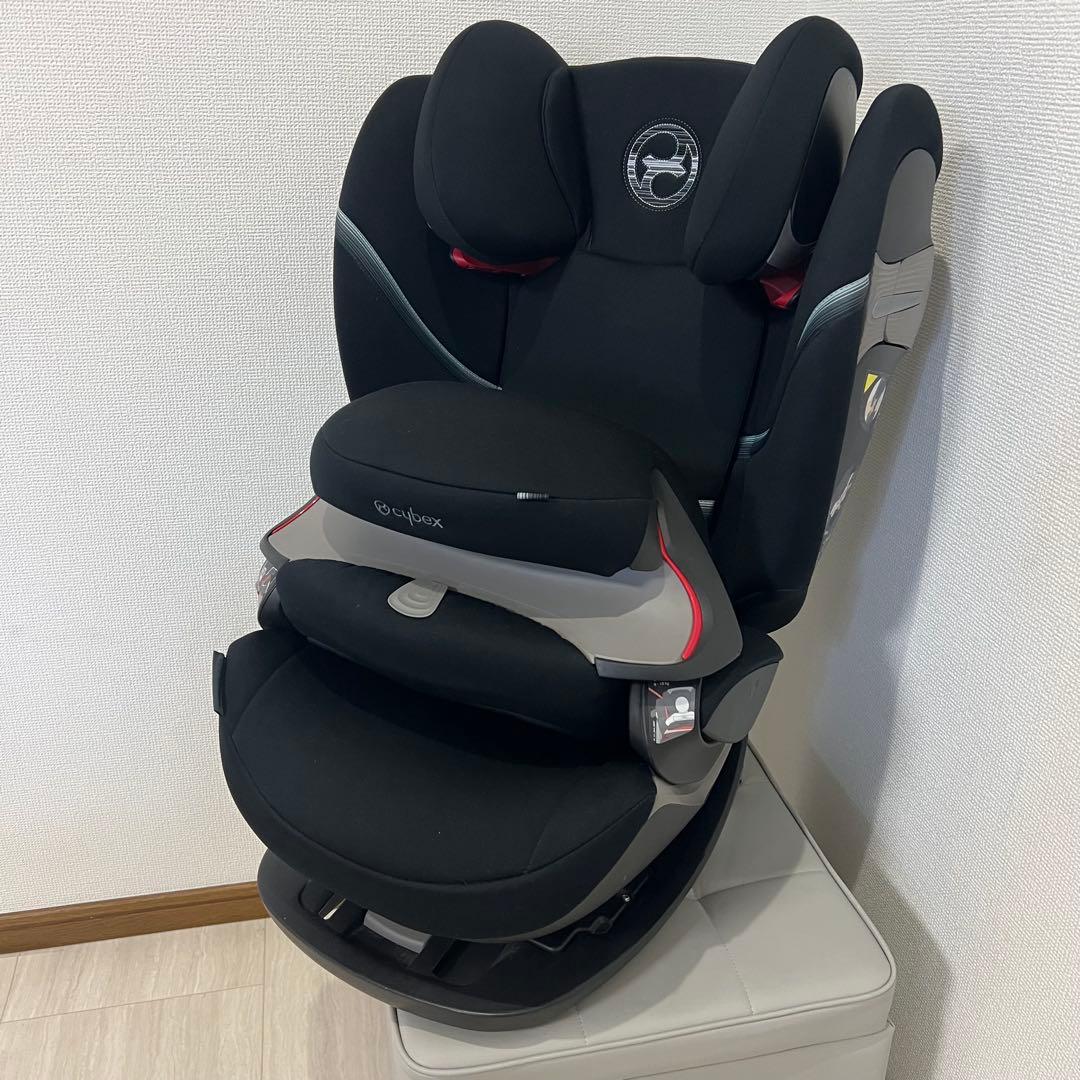 美品】サイベックス パラスSフィックス プレミアムブラック カバー付