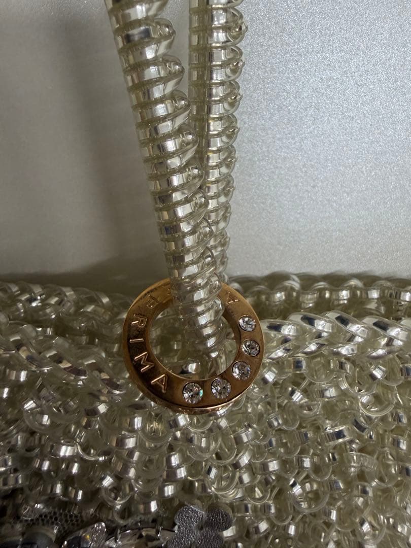 M*i様 アンテプリマ ビジューワイヤーバッグ ゴールド 美品