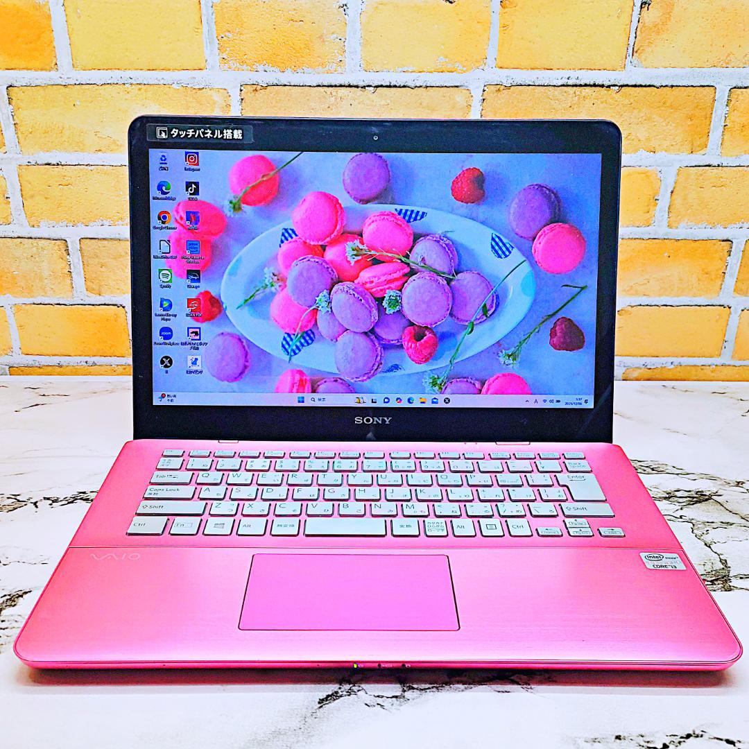 タッチパネルノートパソコン❤️爆速SSD❤️メモリ12G✨高性能i3