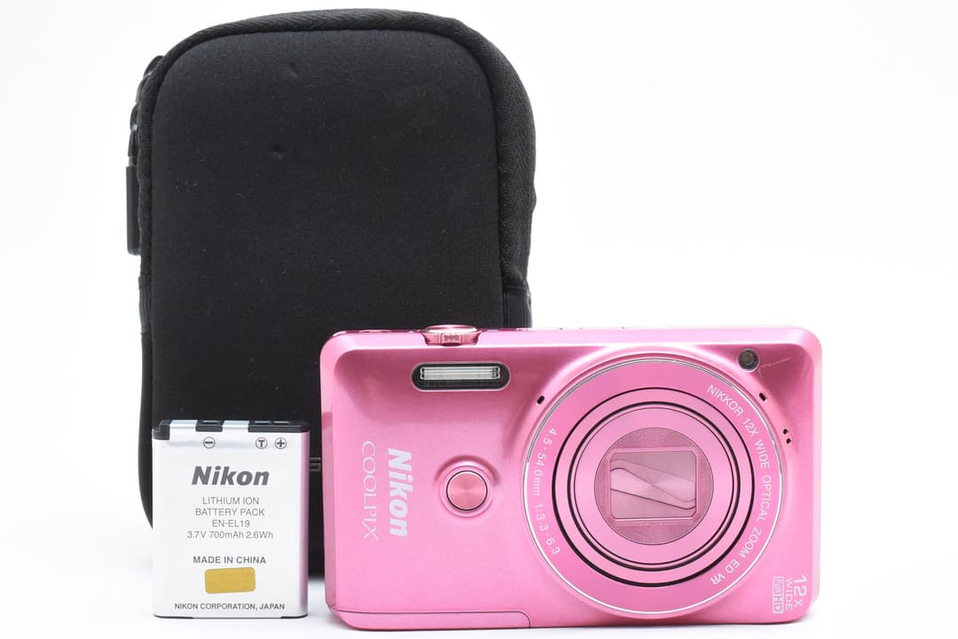 美品】NIKON COOLPIX S6900 ピンク