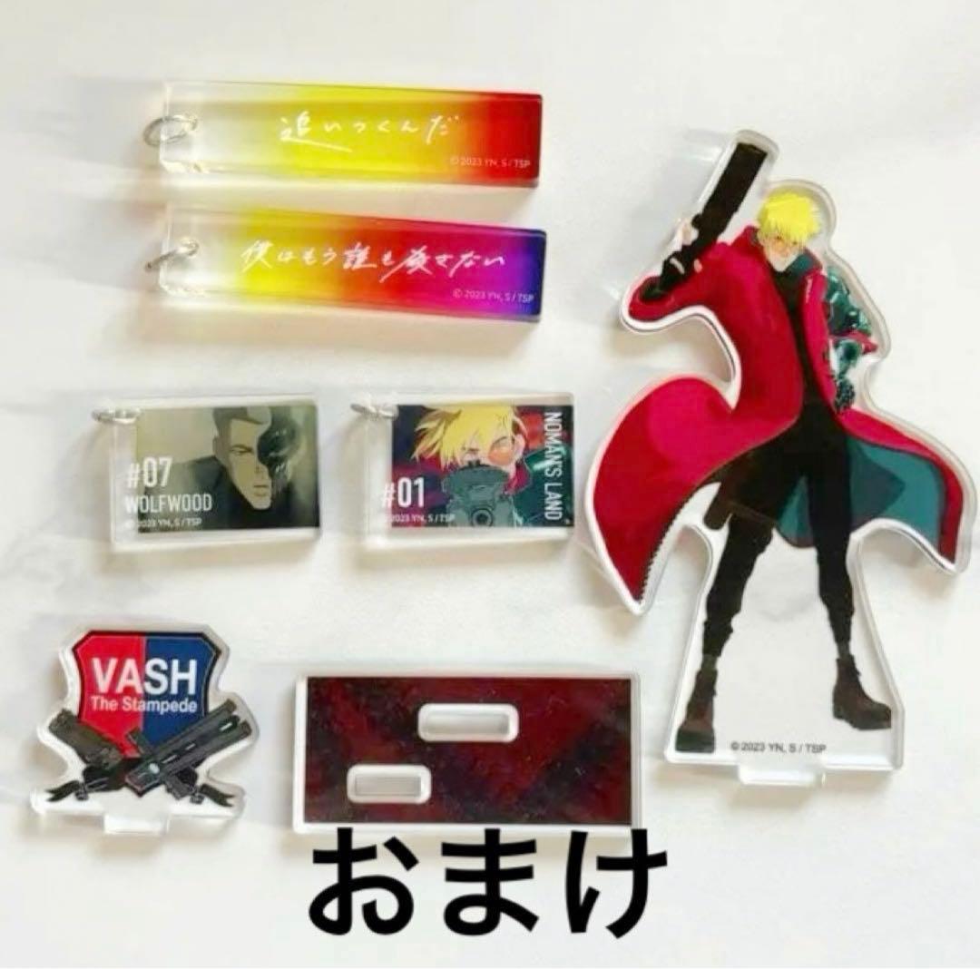 トライガン トライガンスタンピード トライガン展 アクスタ 缶バッジ