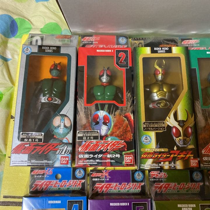 東映ヒーローネット限定 ライダーヒーローシリーズ コレクションボックス