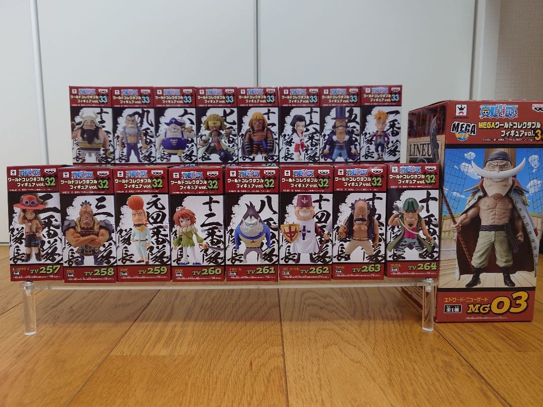 ワンピース コレクタブル 白ひげ海賊団 Vol32 33 17体セット ワンピース コレクタブル 白ひげ海賊団 Vol32 33 17体セット ONE PIECE
