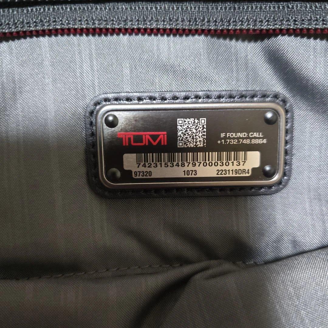 TUMI トゥミ コンパニオントート バッグ223119DR4 ブラック レッド