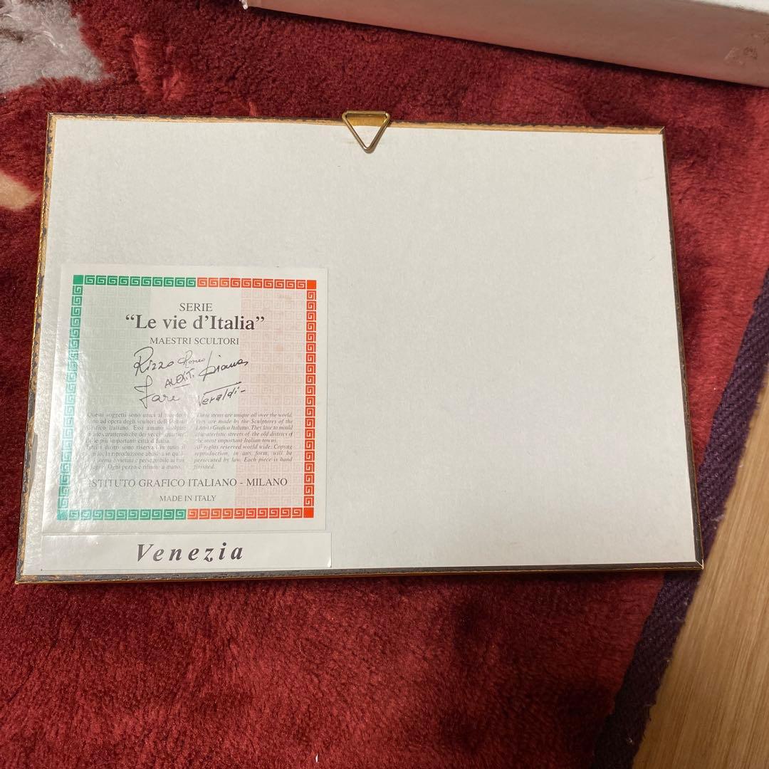 ☆Le vie d'Italia Maestri イタリア製 3Dアート立体絵画 - メルカリ