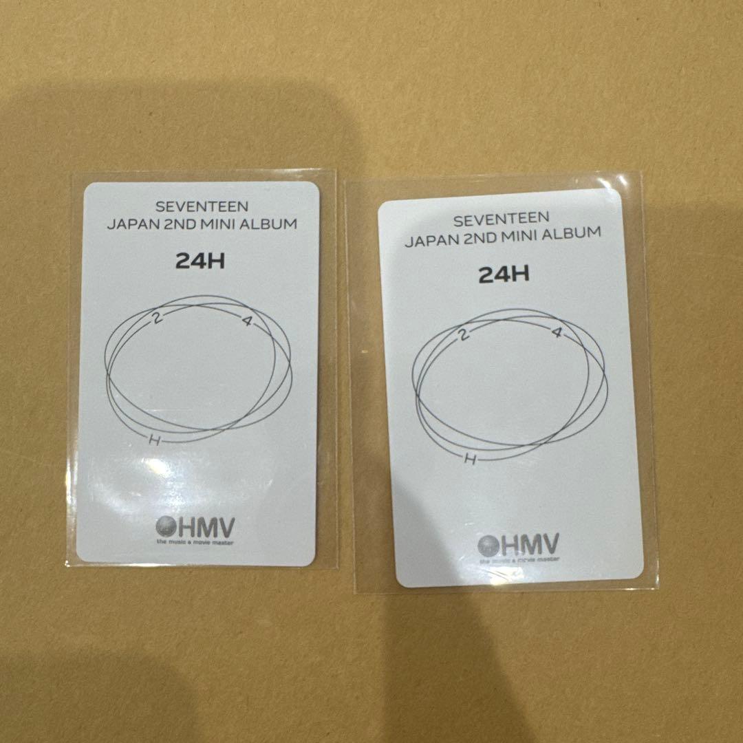 seventeen ジュン 24h hmv トレカ 第二弾 thanks - メルカリ