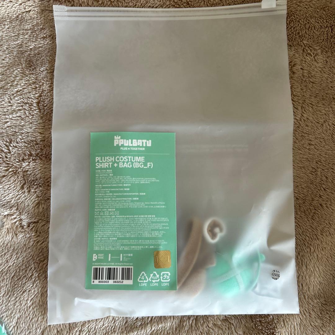 txt ダゴニャン　テヒョン　プルバトゥ　キーリング　ぬいぐるみ　すいか