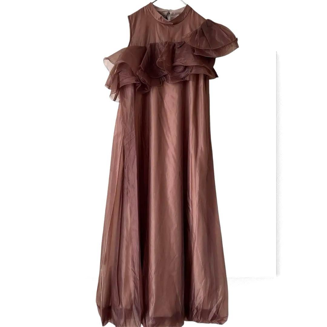 新品✨ドリードール パーティードレス アシンメトリーフリル バルーン