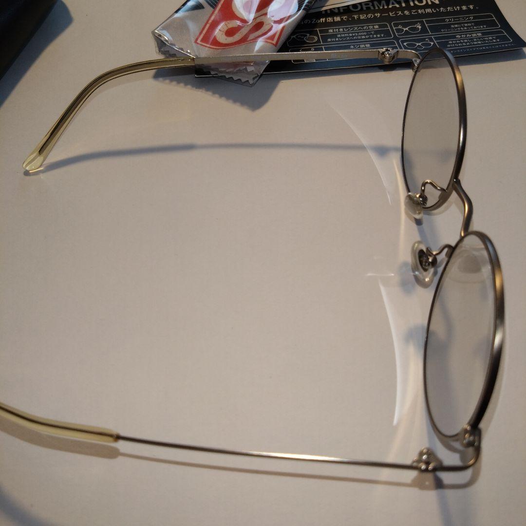 B'z SCENES シルバーラウンドメガネ 稲葉浩志 モデル Zoff コラボ B'z