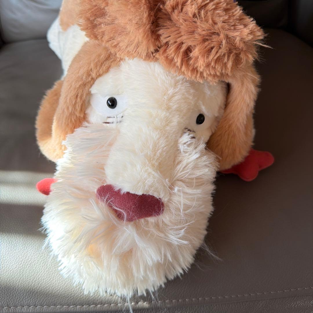 【新品タグ&紙袋付き】ジブリパーク　ハウルの動く城　ヒン　ぬいぐるみ　1体