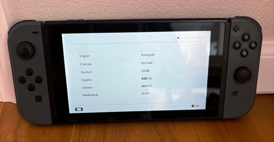 高*美様 Nintendo Switch 本体 グレー 付属品有り
