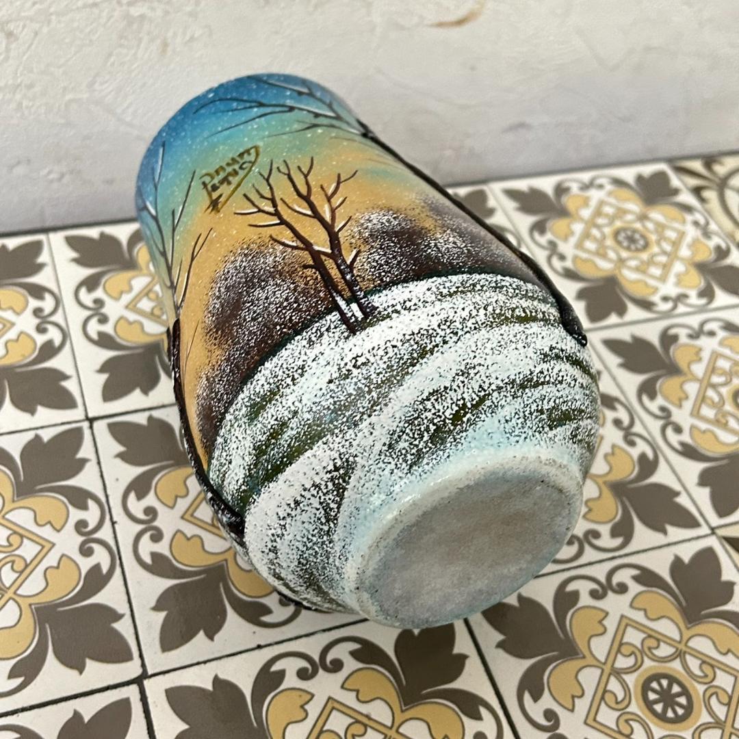 証明書】ドームナンシー 花瓶 技法アンテルカレール 被せガラス 高さ