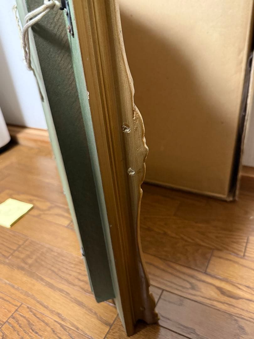 （8）油絵額縁　アンティーク ゴールド　アンティーク調 額縁 空額 ヴィンテージ