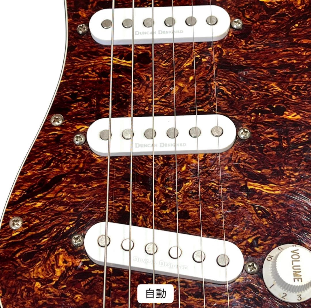 マ*)様 改造品 Tokai のネック Squier ボディ トーカイ スクワイ