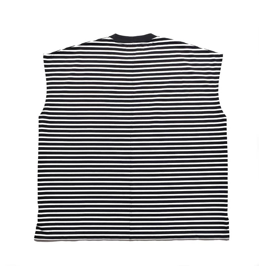 25ss MINEDENIM Big Nosleeve Border T-SH トップス 25ss MINEDENIM