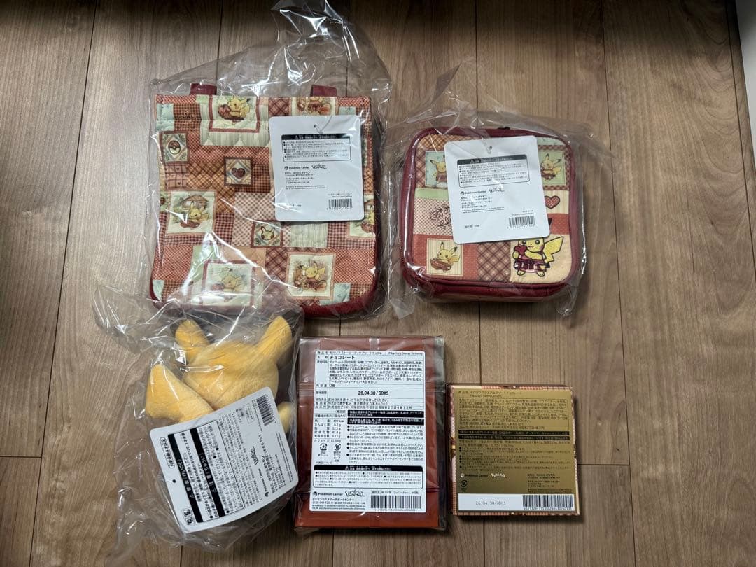 ポケモン ピカチュウ モロゾフ 5点セット