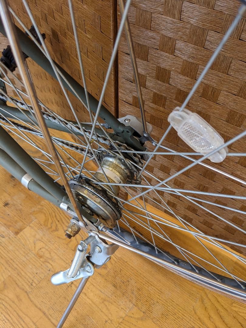 U068 自転車ブリヂストングリーンレーベルLEDオート