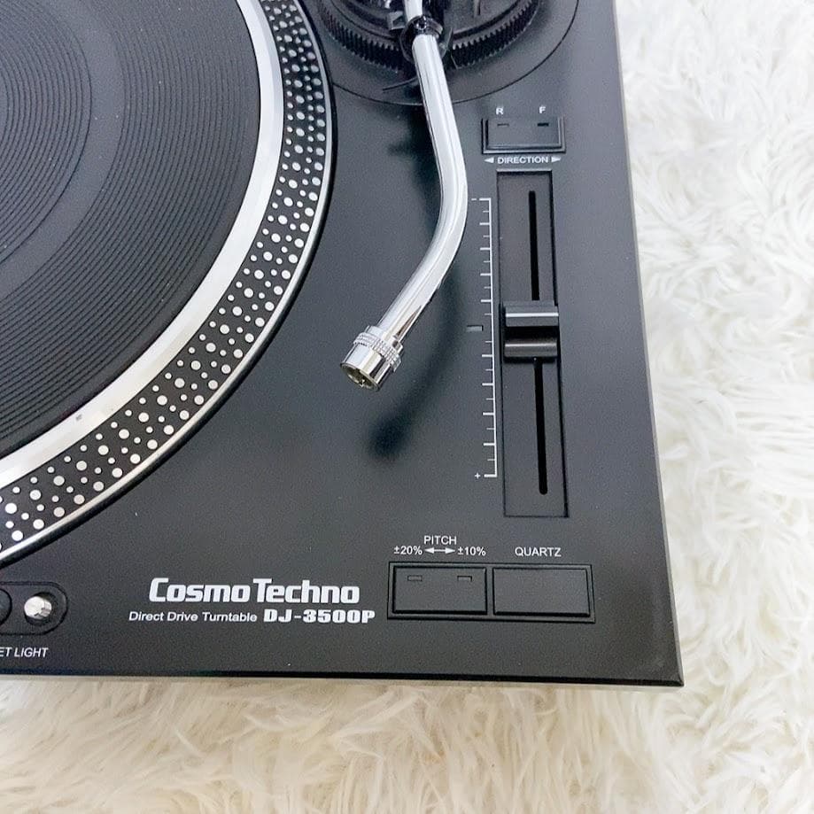 楽天市場】COSMOTECHNO コスモテクノ/ターンテーブル/DJ-3500/ピュア