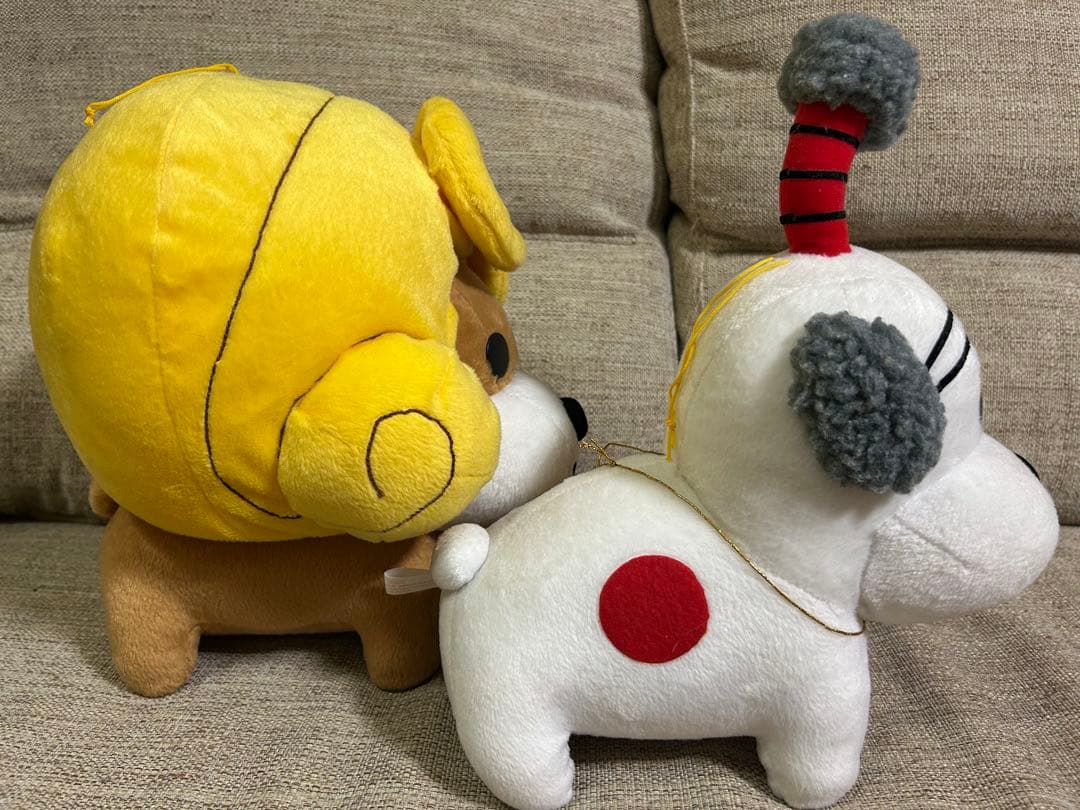 アフロ犬 ぬいぐるみ ウルトラBIG カーリー犬 トノサマ犬 レア 平成レトロ