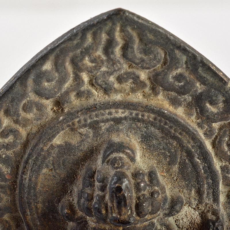 仏教美術 古銅鍍金 観音菩薩像 仏像 置物 観音開逗子付 C R7239 - メルカリ