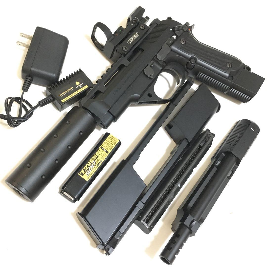 t*n様 【フルセット!!】 東京マルイ コンパクト 電動ガン M93Rドットサ