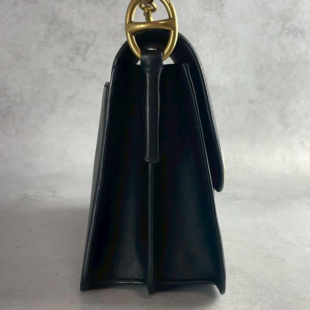 ✨美品✨コーチ　ビート　ショルダーバッグ 3way チェーン　レザー　ブラック