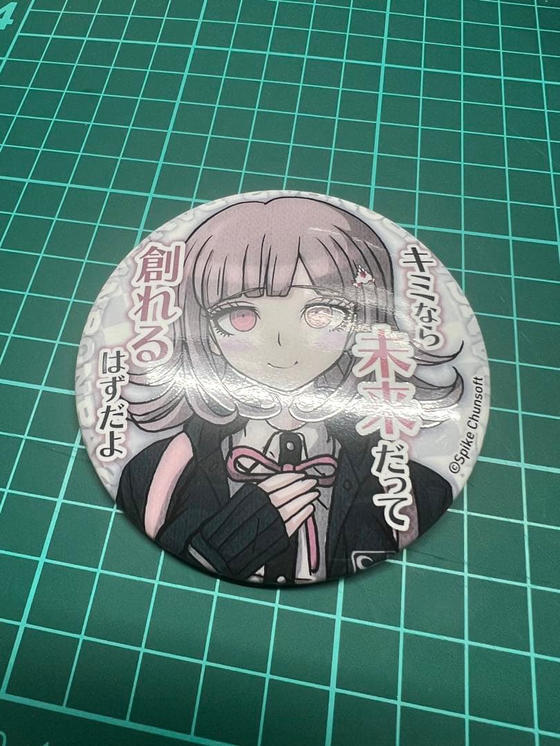 七海千秋 セリフ 缶バッジ スーパーダンガンロンパ2 さよなら絶望学園