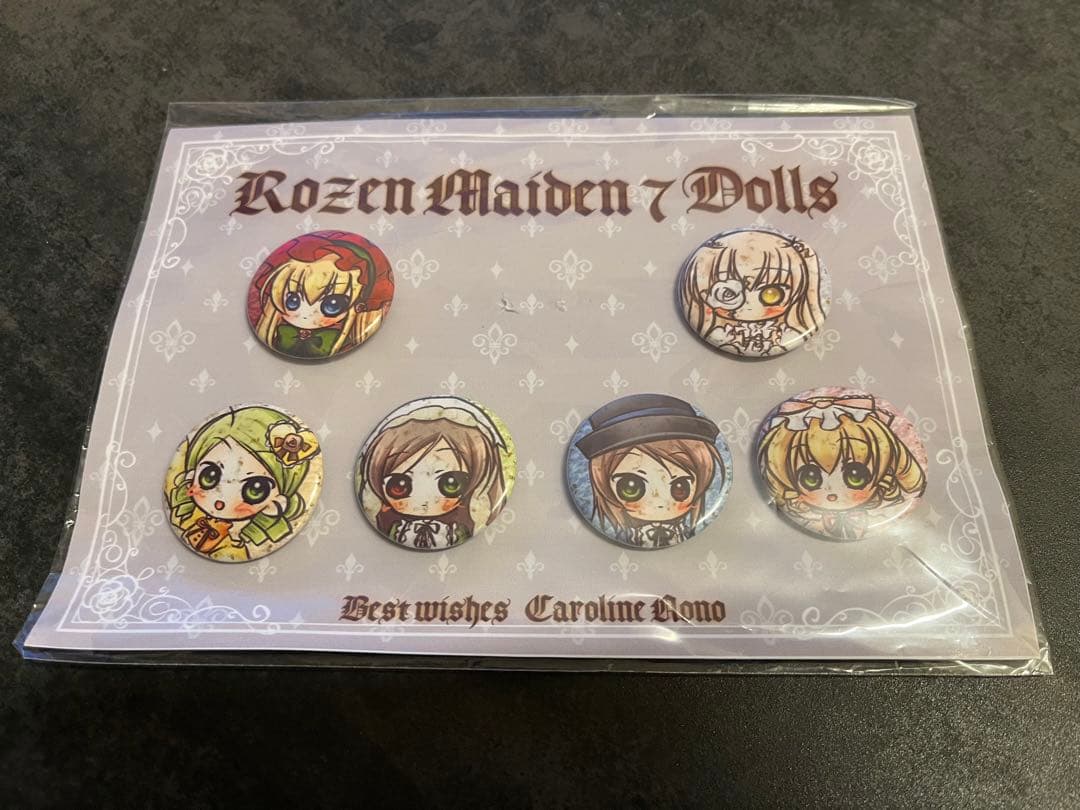 ローゼンメイデン 缶バッジ 缶バッジセット - メルカリ
