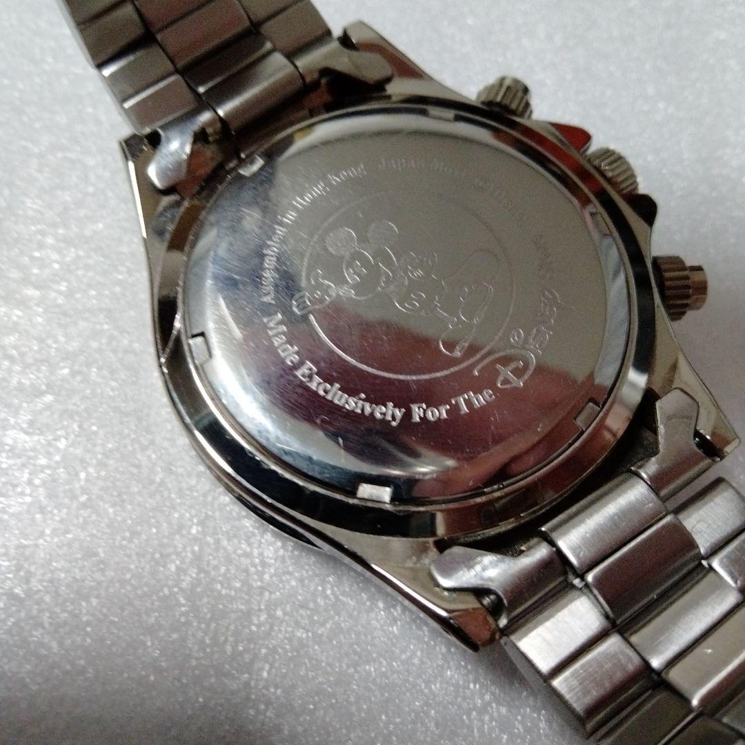 【新品電池交換済み】クロノグラフ　ミッキーマウス　腕時計　希少モデル