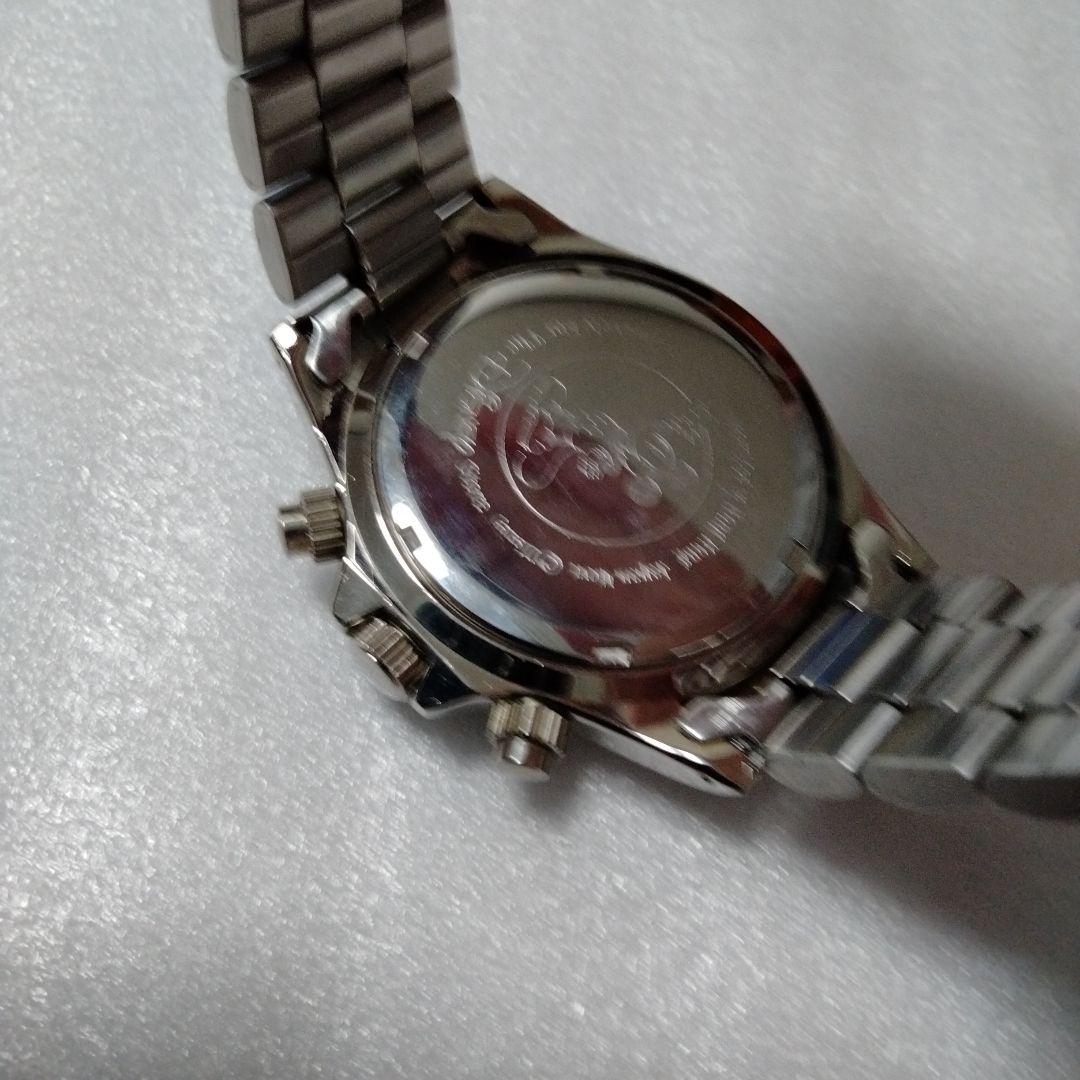 【新品電池交換済み】クロノグラフ　ミッキーマウス　腕時計　希少モデル