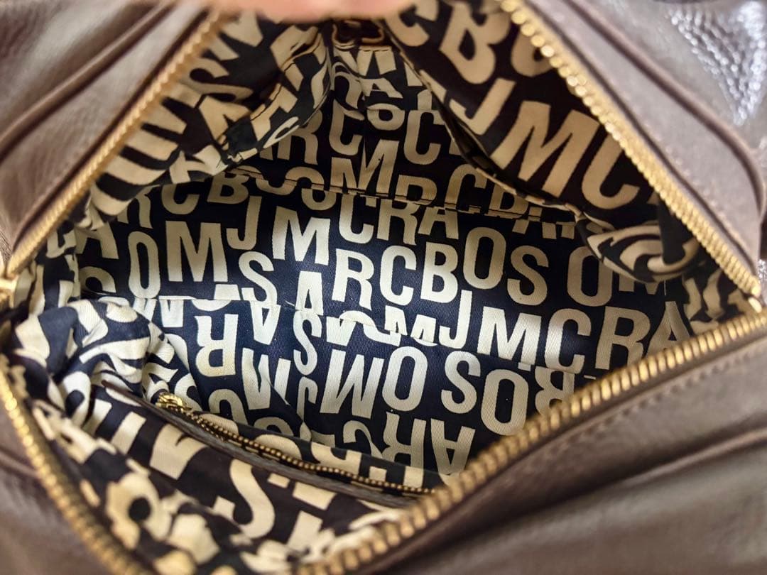 MARC JACOBS ブラウン　ハンドバッグ