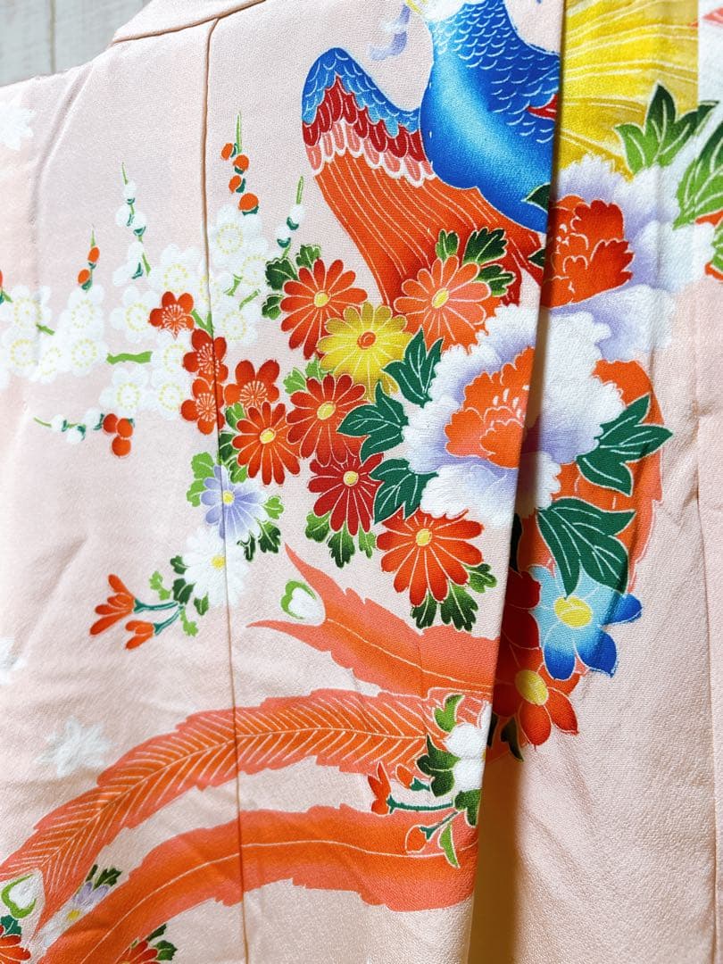 豪華友禅♡七五三　7歳　女の子　フルセット　正絹　ピンク