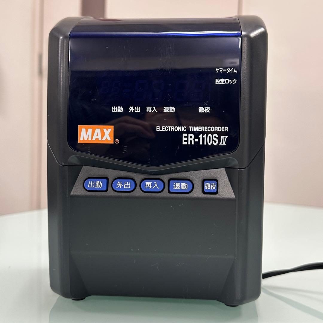 未使用タイムレコーダー ER-110Sⅳ