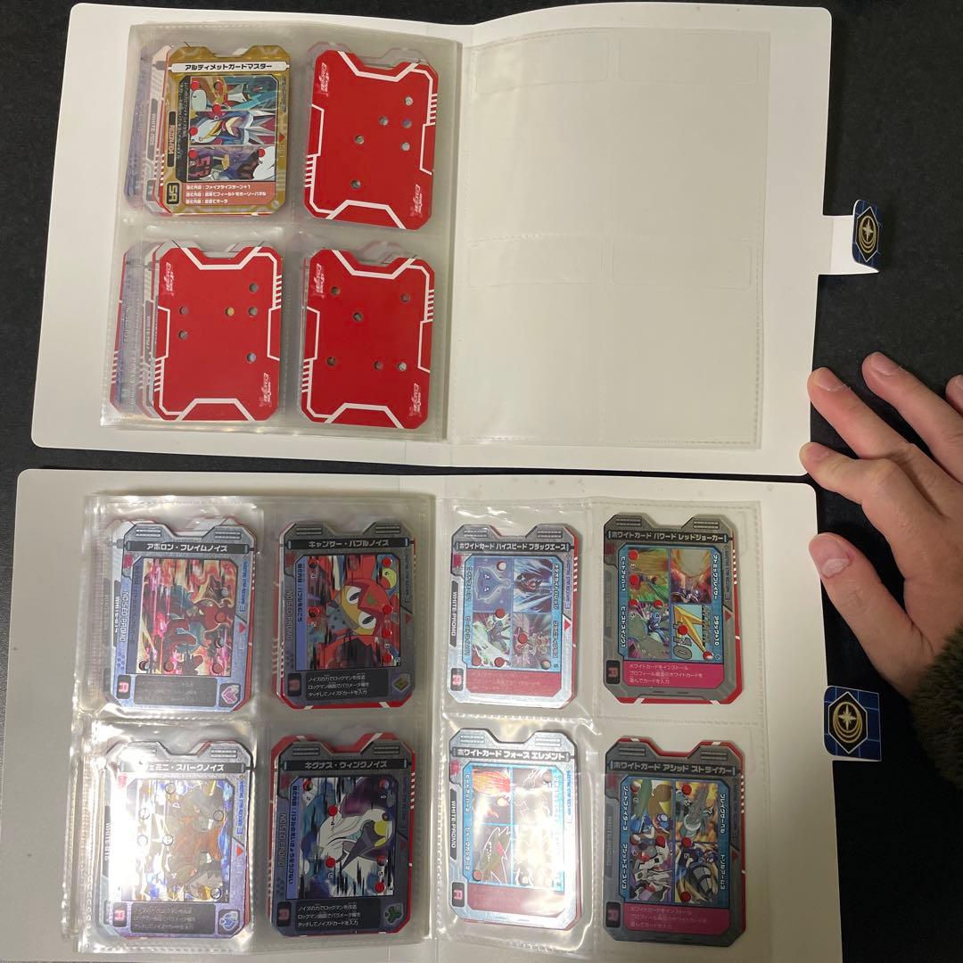 流星のロックマン3 ノイズ改造ギア　フルコンプセット　カードファイル２つ付き