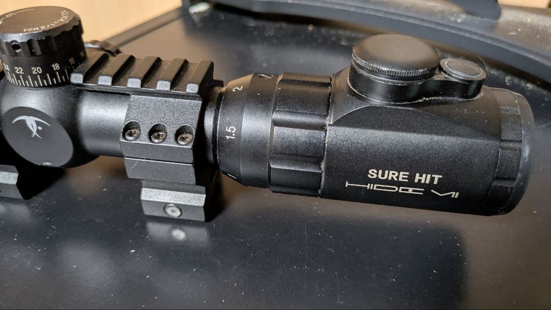 SURE HIT HIDE7 光学サイト 1.5-4倍