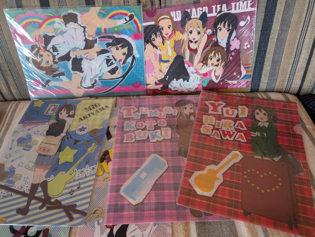 けいおん！ Trio-Try-iT 平沢唯　フィギュア　クリアファイル　バッグ