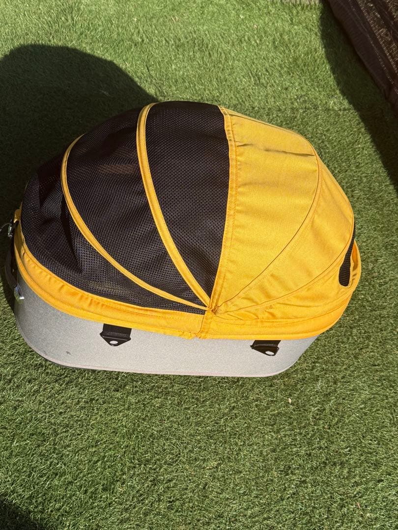 AIRBUGGY DOME3 ラージサイズ イエロー/グレー DOME3LARGE - AIRBUGGY