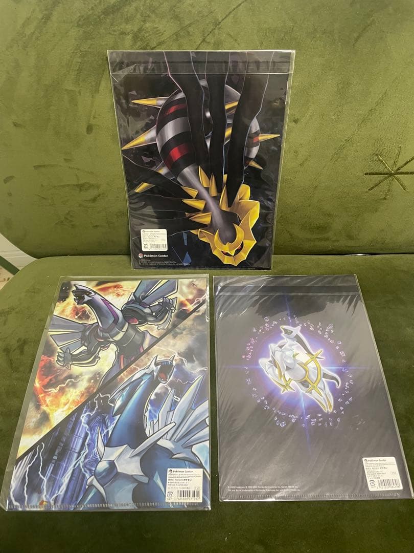 2008 09 ギラティナ クリアファイル 新品未開封 ムービングシャドー