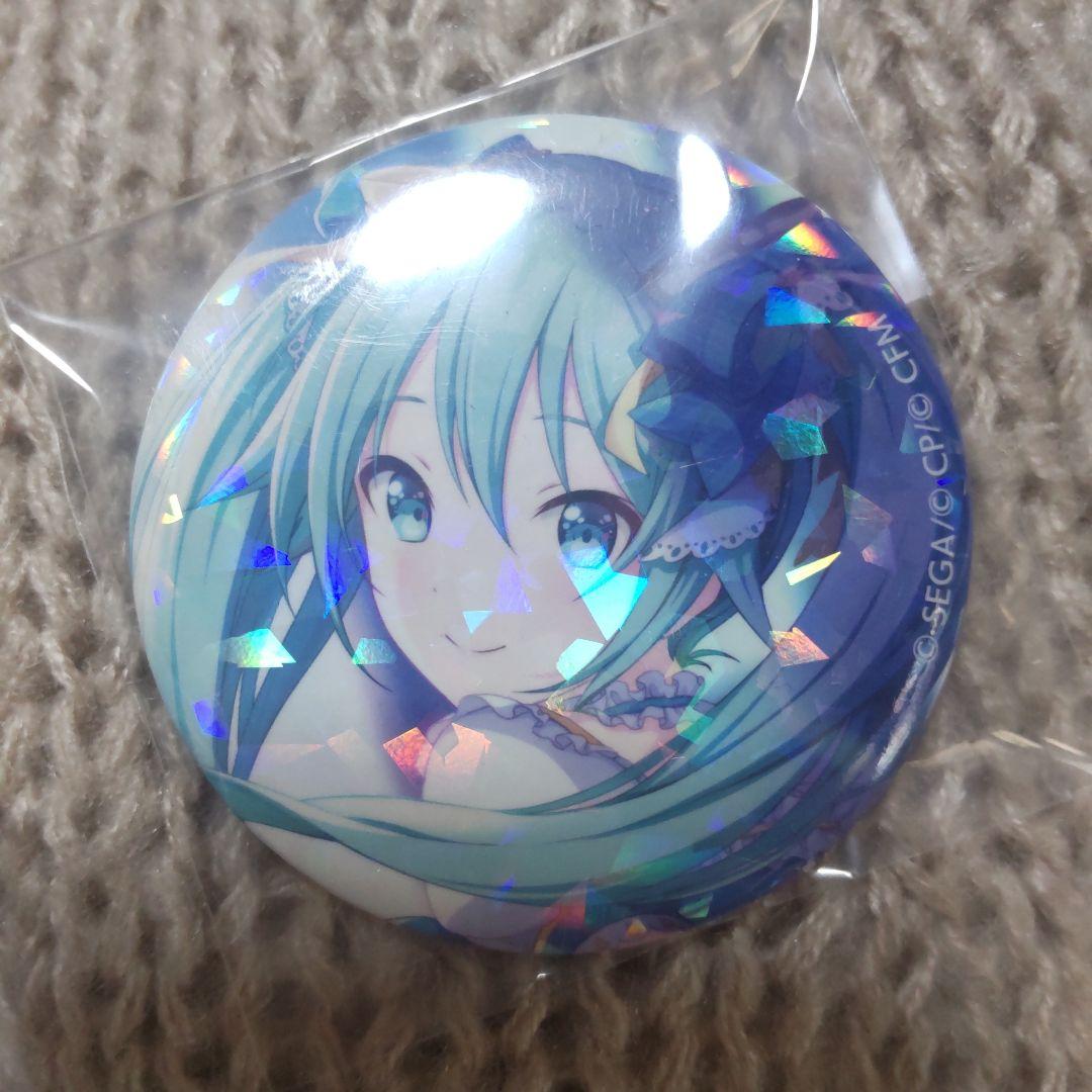 初音ミク モモミク 缶バッジ ホロ缶 プロセカ ホログラム モモジャン
