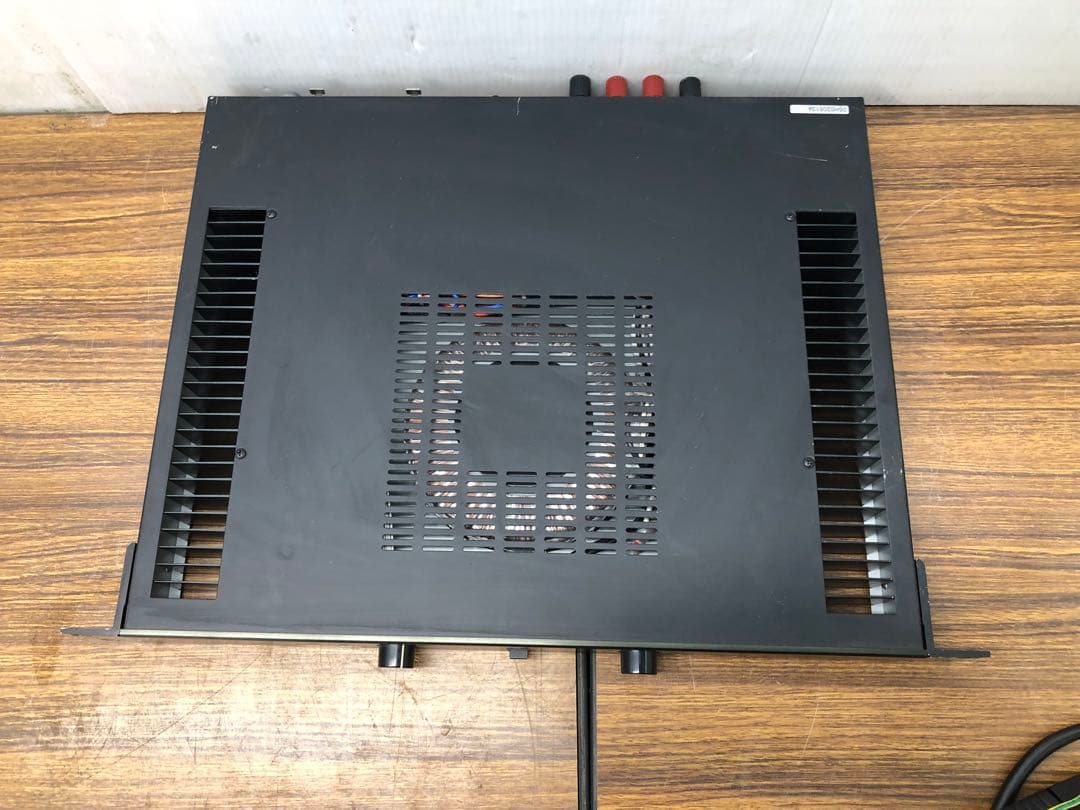 TOA デュアルパワーアンプ P-60D 電源ケーブル付き TOA [オーディオ]