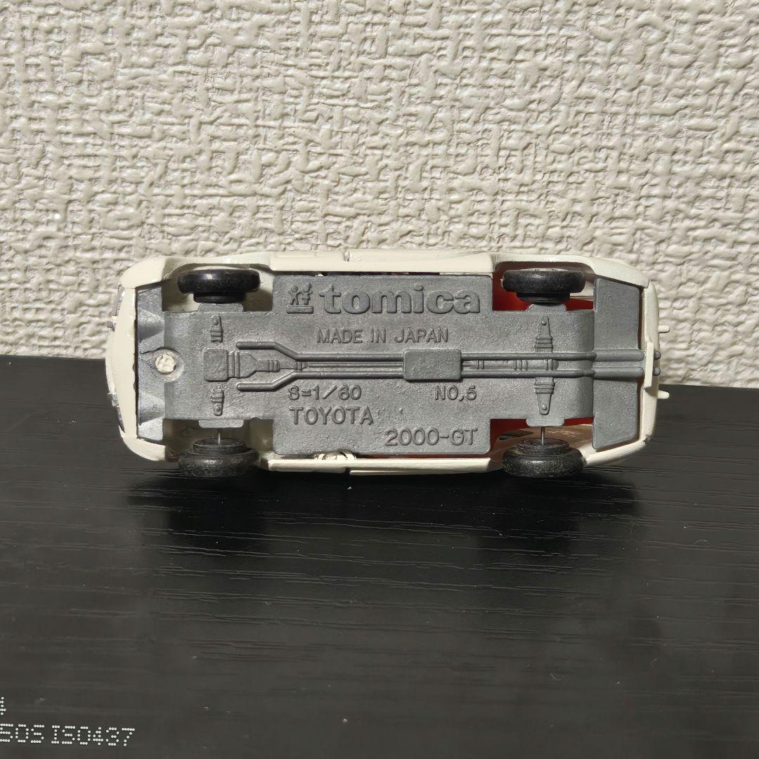 TOMICA トミカ トヨタ2000GT 白色 1Aホイール 箱付き - メルカリ