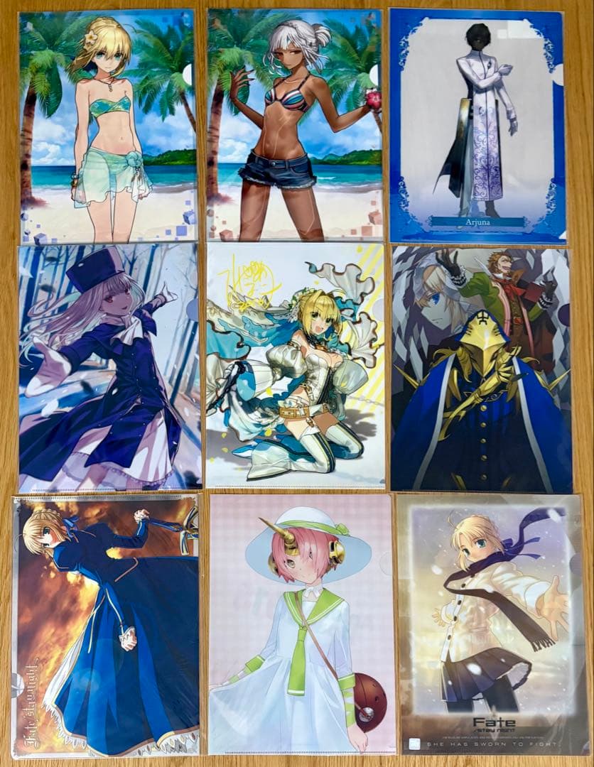Fate クリアファイル セット 9種 - メルカリ