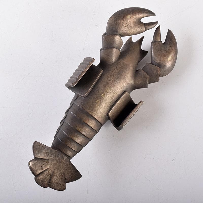 ブロンズ 海老 ロブスター 紙鎮 置物 在銘 約476g M R8551 - メルカリ