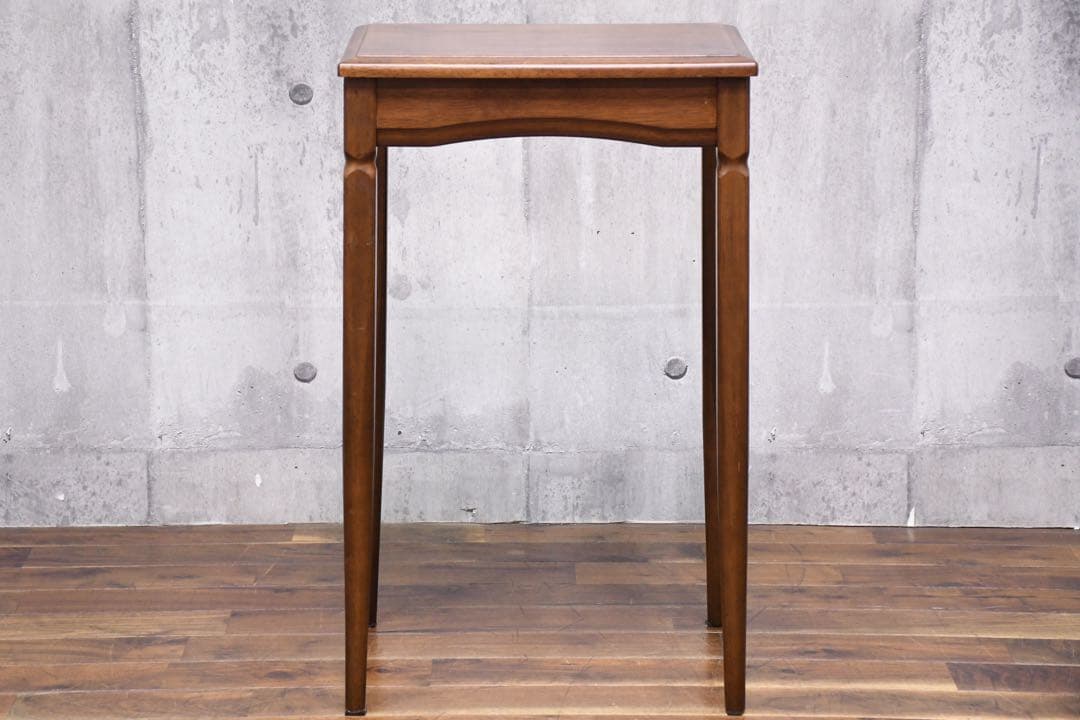 DLK145 クラシック アンティーク調 花台 飾り台 サイドテーブル